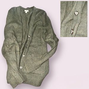 Women’s Green Cardigan